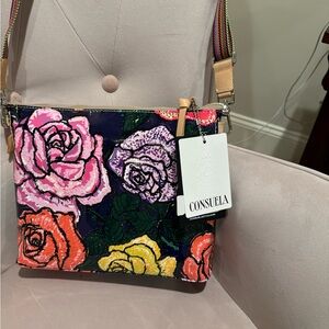Consuela Floral Crossbody Bag - Multicolor